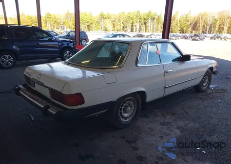 1979 Mercedes-Benz 450 z USA, uszkodzony, nr VIN 10702412027289